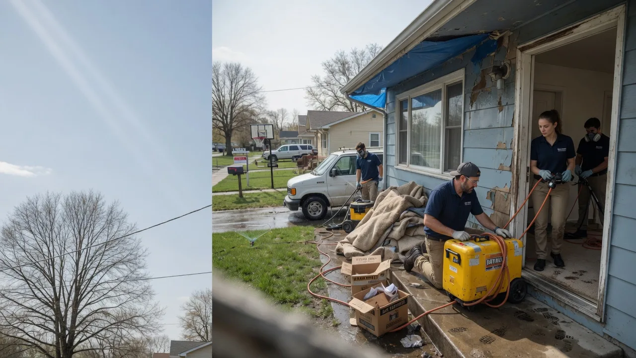 Basement Flood Cleanup in Mabscott, WV near me